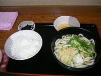 駅そばの朝ごはん