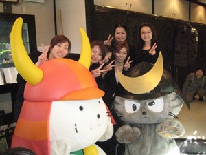ひこにゃん＆さこにゃん！！！