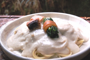特製クリームパスタ