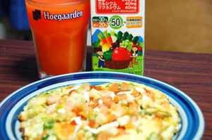 お好み焼きはイタリアンで