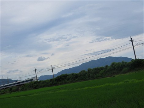 夕景琵琶湖・・波高しでした
