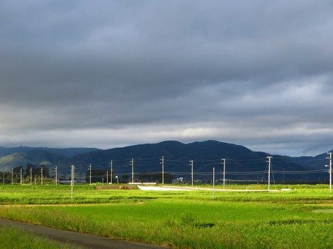 秋雨風景・・スカッとしなかった天候・・月曜日