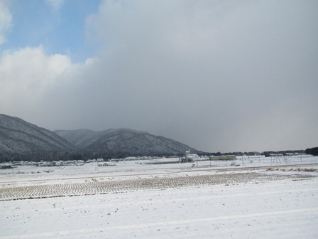 雪風景の中で・・・土曜日