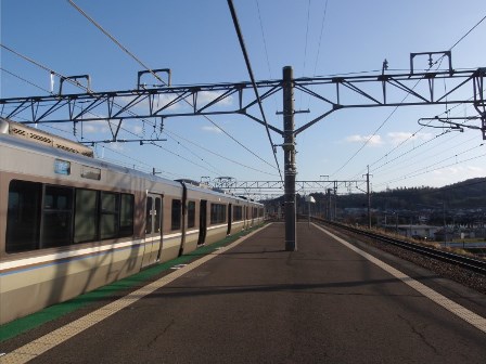湖西線・・車窓から風景