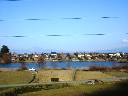 湖西線・・車窓から風景