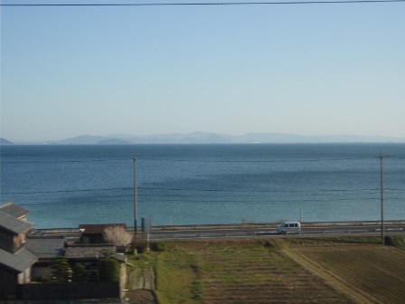 湖西線・・車窓から風景