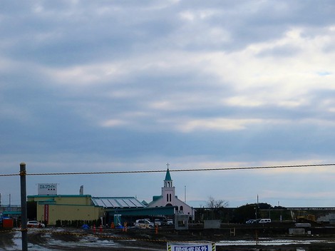 夕焼け見えて・・水曜日も・・