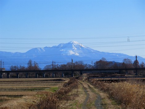 冬晴れ・・散歩・・青空