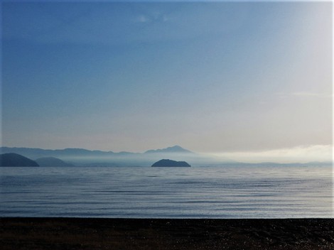 琵琶湖の漁・・春往来近し