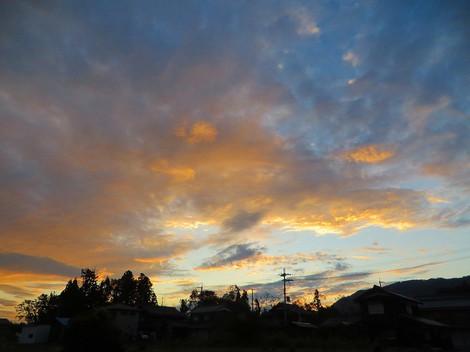 夕焼け小焼け・・火曜日