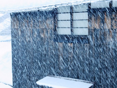 早朝は降雪～～新たに10センチ程度の積雪も・・