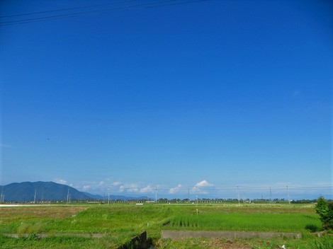 季節は梅雨・・夕方に心地よい北風も・・土曜日