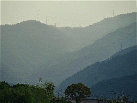 久しぶりに大雨注意報‥高島市
