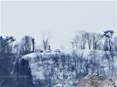 小さく雪景色～日曜日