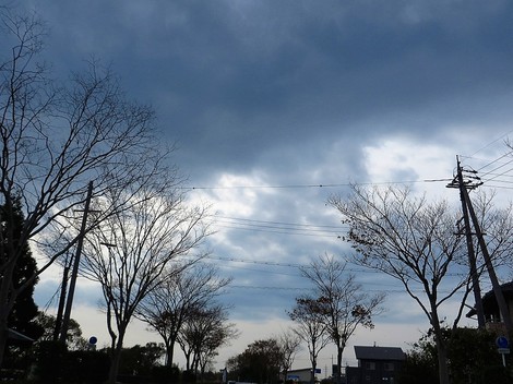 曇り空で、何気ない風景見ながら・・日曜日経過～