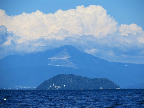 暑い一週間・・琵琶湖風景で金曜日おしまい