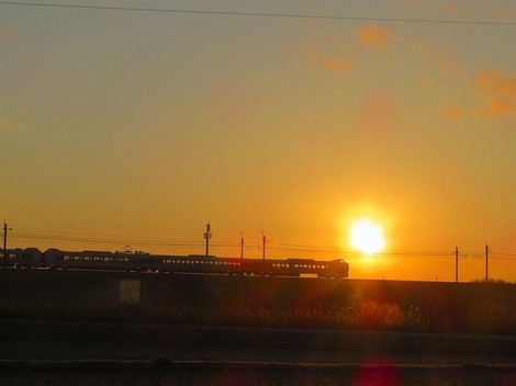 気温は0度の朝・・晴れて日曜日・・でも明日から冬？？