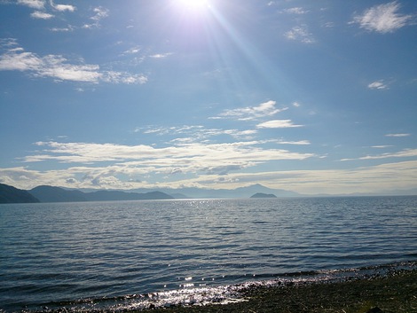 キラキラ琵琶湖