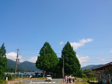 暑く！日曜日。