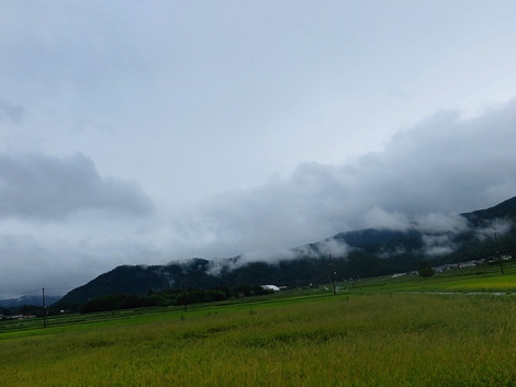 いつもの風景見ながら・・・今度は台風１６号っつ！