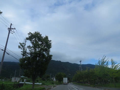 いつもの風景見ながら・・・今度は台風１６号っつ！