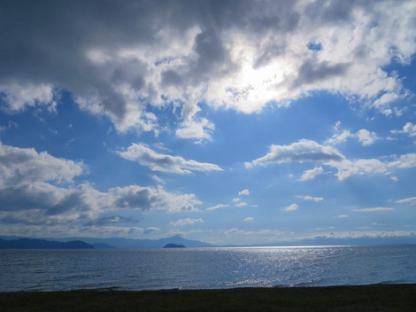 夕刻は秋が深まった感じの空と風で・・金曜日もおしまい