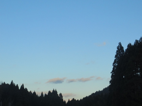 夕焼けに風景～～