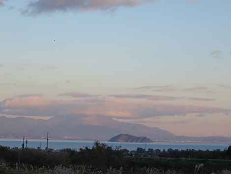 夕焼けに風景～～