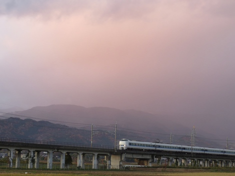 虹と夕景でした・金曜日・
