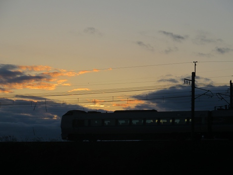 虹と夕景でした・金曜日・