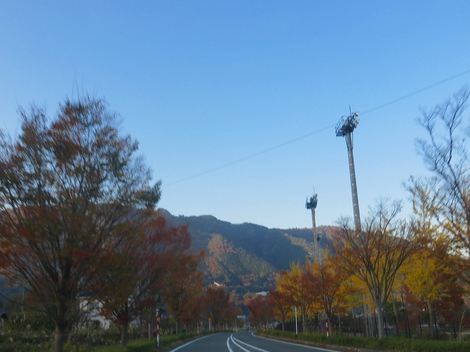 寒暖差・・激しく・・でも晴れの秋風景が・・
