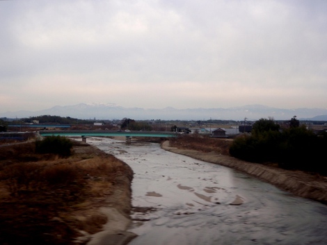 冷気な一日～琵琶湖も