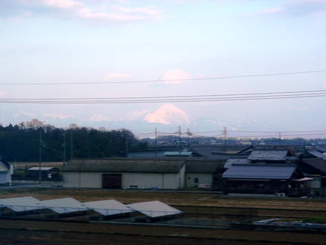 朝の琵琶湖～夕の湖西線車窓から