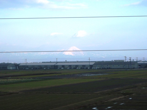 朝の琵琶湖～夕の湖西線車窓から