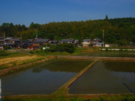 湖西線車窓から～風景