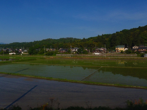 湖西線車窓から～風景
