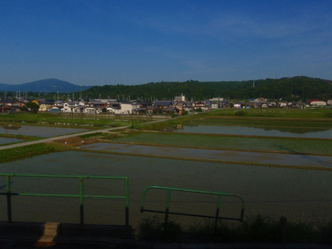 湖西線車窓から～風景