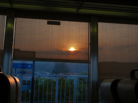 朝夕～～車窓から風景６月１５日月曜日～