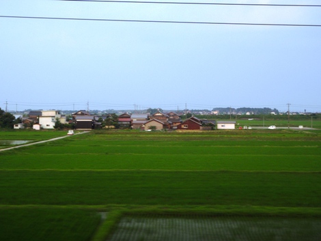 ６月２４日~湖西線車窓から高島市内