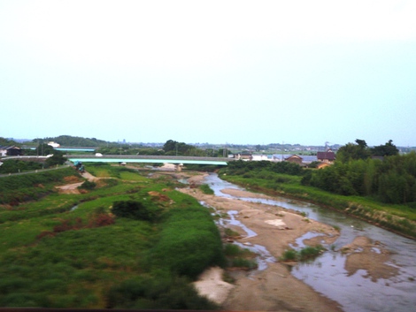 ６月２４日~湖西線車窓から高島市内