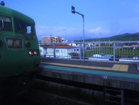 湖西線車窓から～～緑