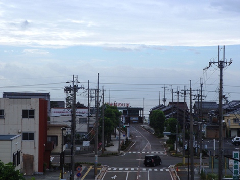 湖西線車窓風景～台風の影響？？風景