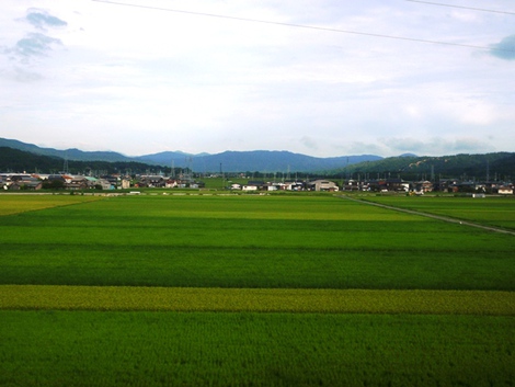 風景もいろいろ・・湖西線車窓
