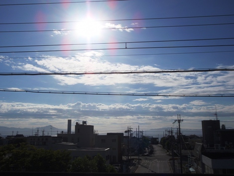 日暮れが早くなってきました