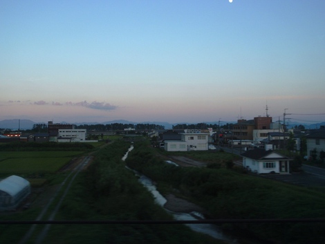 日暮れが早くなってきました