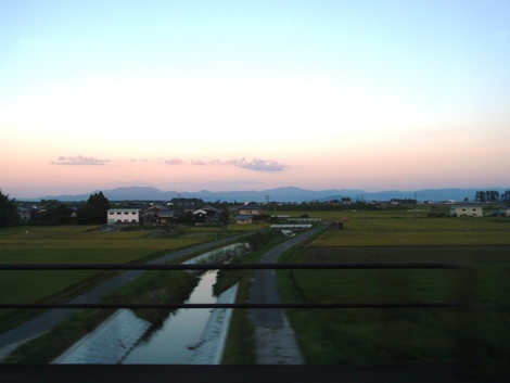 日暮れが早くなってきました
