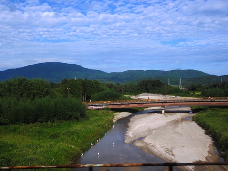 夏が去る～～湖西線車窓風景