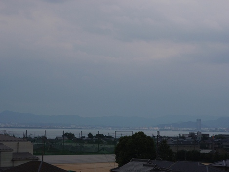 夏が去る～～湖西線車窓風景