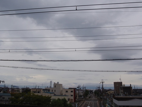 夏が去る～～湖西線車窓風景
