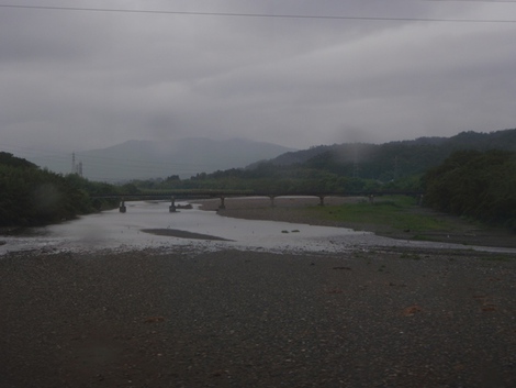 夏が去る～～湖西線車窓風景